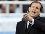 Bóng đá anh, ngoại hạng anh, lịch thi đấu euro 2012, Max Allegri hài lòng với chiến thắng thuyết phục của Milan